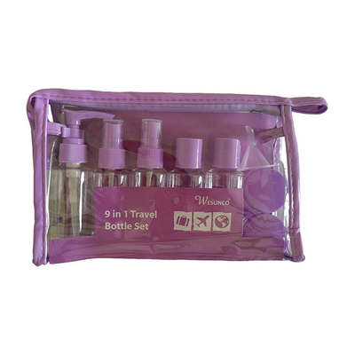 지원 사용자 정의 60ml 개인 관리 여행 병 세트 제조