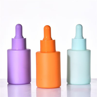 30ml 50ml 100ml 유리 에센셜 오일 병 사용자 지정 색상