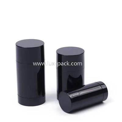 블랙 AS 단일 레이어 데오도란트 스틱 용기 15ml ~ 100ml