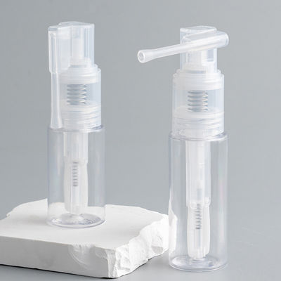 분말 스프레이 펌프 헤드가 있는 도매 플라스틱 PET 병 (14ml 18ml 25ml 35ml 50ml 60ml 크기) - 깔끔한 사용을 위한 제품