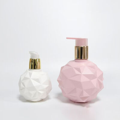 120/300ML 다이아몬드 컷 화장품 분무기 병 (식품 등급 플라스틱 스킨케어 로션 용기)