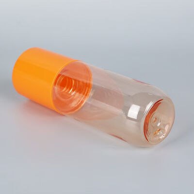 Wholesales 150ml PET Cosmetic Bottle with Crimp Over Cap