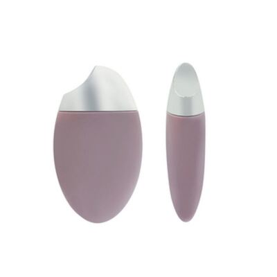 귀여운 분홍색 달걀 모양의 PET 병 50ml 자외선 차단 혈청 여행용 크기 포장