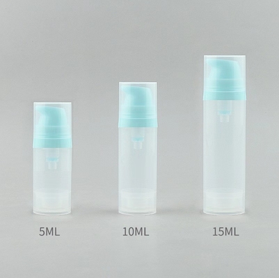 현대 10ml 재활용 가능한 플라스틱 공기 없는 분배 펌프 병 피부 관리를 위해