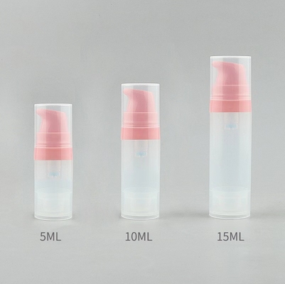 현대 10ml 재활용 가능한 플라스틱 공기 없는 분배 펌프 병 피부 관리를 위해