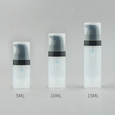 현대 10ml 재활용 가능한 플라스틱 공기 없는 분배 펌프 병 피부 관리를 위해
