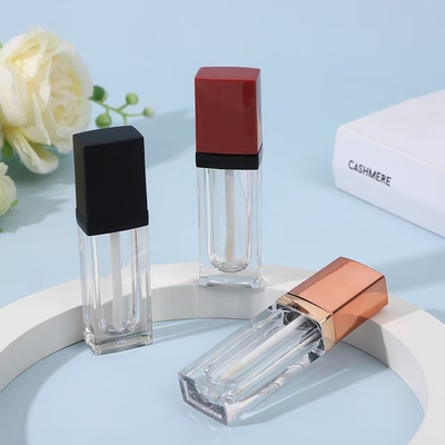 3.5ml 평면 플라스틱 입술 가시 튜브 붓, 색상은 사용자 정의 될 수 있습니다