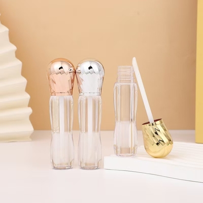금속 큰 머리와 브러쉬 플라스틱 4.5ml 입술 가시 튜브 하이엔드