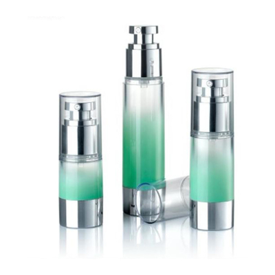 개인 관리용으로 사용되는 고급 50ml 공기 없는 분배기 펌프 병