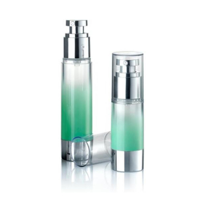 개인 관리용으로 사용되는 고급 50ml 공기 없는 분배기 펌프 병