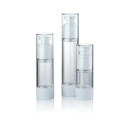 개인 관리용으로 사용되는 고급 50ml 공기 없는 분배기 펌프 병