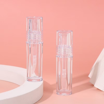 투명 실리콘 붓 머리 플라스틱 입술 가시 튜브 4.5ml