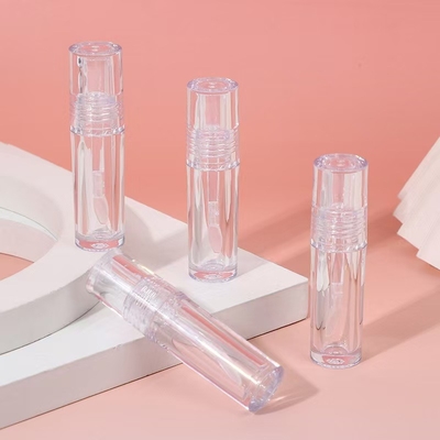 투명 실리콘 붓 머리 플라스틱 입술 가시 튜브 4.5ml