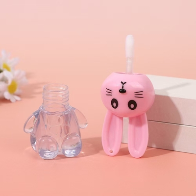 브러쉬가 있는 휴대용 래니 립 글래스 튜브