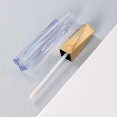 4.5ml 불규칙한 모양의 플록 스틱 어플리케이터와 맞춤 컬러 립 글래스 튜브