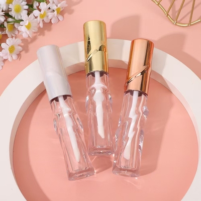 스크루 캡 금속 립 글래스 튜브 4.5ml 크기 완벽한 립 컬러 적용