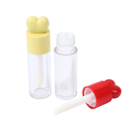 러브 립 글래스 튜브 마크롱 컬러 귀여운 작은 5ml 립 글래스 액체 눈 그림자 휴대하기 쉽습니다