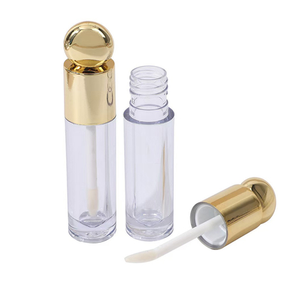 둥근 디자인 머리 모자 플라스틱 입술 가스 튜브 붓 4.5ml 금