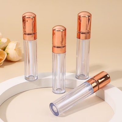 로즈 골드 헤드 캐프 플라스틱 립 글래스 튜브 스타일 하이엔드 4.5ml