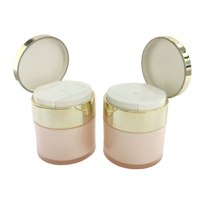 돋보이는 외모 50ml 아크릴 크림 피부 관리를 위한 공기 없는 항아리