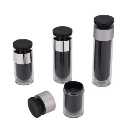 유통 고급 15ML 30ML &amp; 50ML 빈 플라스틱 아크릴 로션 병 사용자 정의 색상을 받아