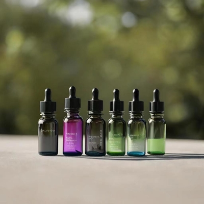 맞춤형 빈 10ML 30ML 50ML 100ML 500ML 필수 유리 병