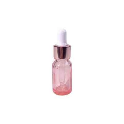 알루미늄 드롭퍼 10ML 30ML 50ML와 맞춤 된 빈 오일 유리 둥근 어깨 병