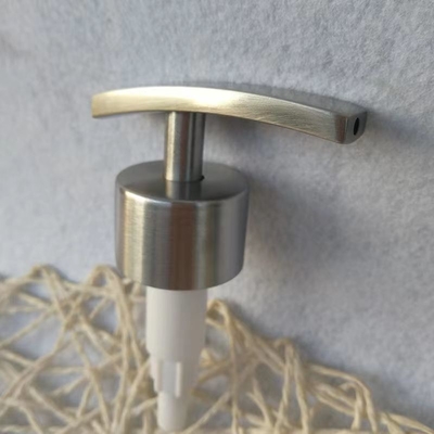 실크-프레스 초연끈한 스레드 플라스틱 로션 펌프 피부 관리 로션 액체