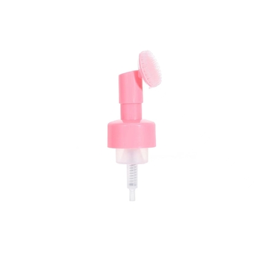 42/43mm 실리콘 브러시 폼 펌프 맞춤형 실크스크린 인쇄 및 플라스틱 재료로 화장품 분배기