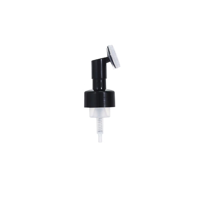 42/43mm 실리콘 브러시 폼 펌프 맞춤형 실크스크린 인쇄 및 플라스틱 재료로 화장품 분배기