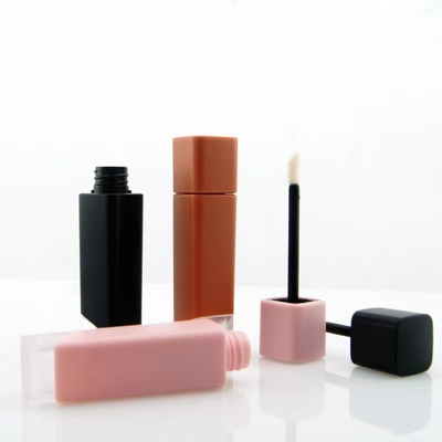 매트 컬러 빈 패키지로 5ML 립 글러스 튜브