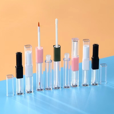 맞춤형 듀플 튜브 1.2ml 2.5ml 1.8g 립 글러스 튜브 또는 립스틱 튜브 또는 안구 라인