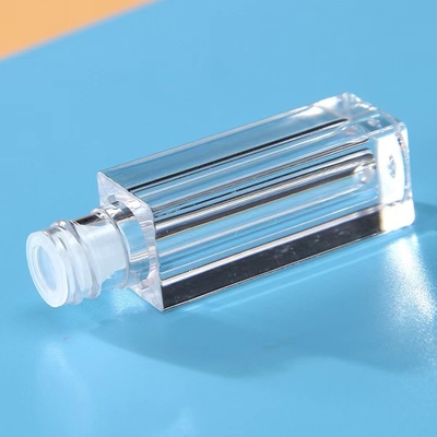 플라스틱 립 글러스 튜브 1.2ML 평면 빈 패키지 검정 붓 모자