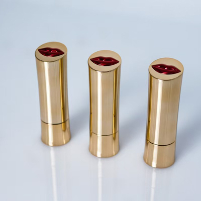 금색 외관 3.5g 플라스틱 립스틱 화장품용 발암관 용기