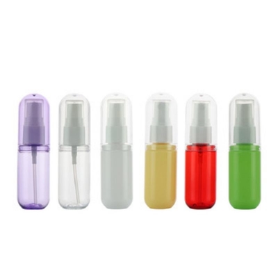 특수 타원형 디자인 30ml 플라스틱 PP 병 화장품 포장 용액 제품