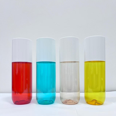 다양한 색상 150ml 플라스틱 PET 병 15mm 카드 커프 캡