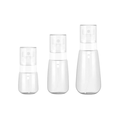 샴푸 피부 관리 사용자 정의를 위해 사용되는 60ml PET 톱 모양 플라스틱 병