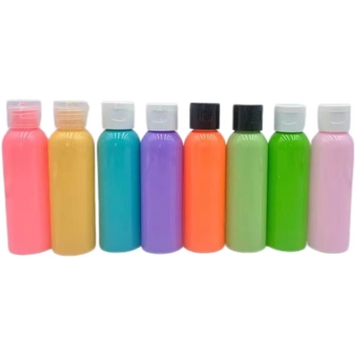 50ml PET 플라스틱 병 스크루 뚜?? 다중 색상 액체