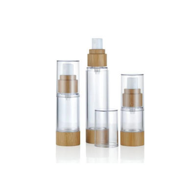 피부 관리 및 화장품용 15ml 30ml 50ml 누출 방지 제어 분비 공기 없는 펌프 병