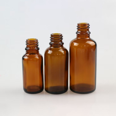도매 10ml 30ml 50ml 100ml 나사 유리 앰버 YB 병