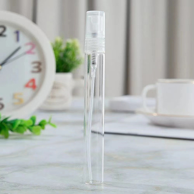 2ML 3ML 5ML &amp; 10ML 비어있는 유리 향수 스프레이 플라스틱 스프레이와 샘플 컨테이너
