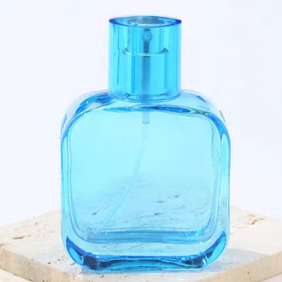 스프레이러와 함께 30ML 화려한 유리 향수 병 전체 세트