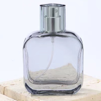 스프레이러와 함께 30ML 화려한 유리 향수 병 전체 세트