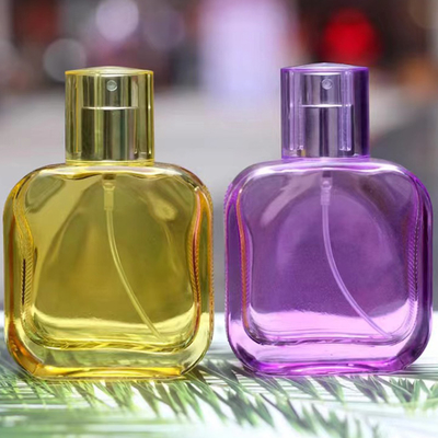 스프레이러와 함께 30ML 화려한 유리 향수 병 전체 세트
