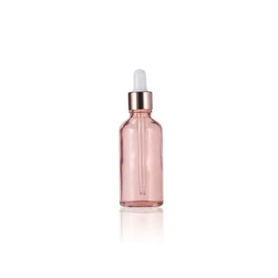 10ml-100ml 분홍색 유리 에센셜 오일 드롭퍼 병