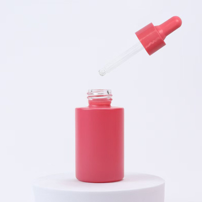 20ml 30ml &amp; 50ml 플래트 어깨 유리 에센셜 오일 병