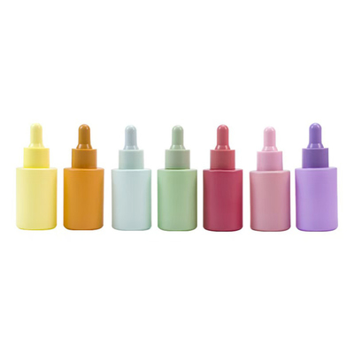 20ml 30ml &amp; 50ml 플래트 어깨 유리 에센셜 오일 병