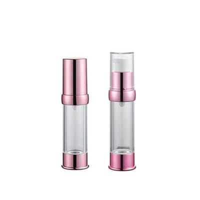 로즈 골드 30ml UV 알루미늄 공기 없는 펌프 병