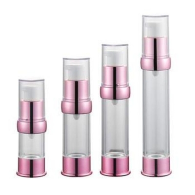 로즈 골드 30ml UV 알루미늄 공기 없는 펌프 병