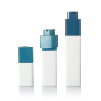 특수 머리로 정사각형 모양의 30ml 공기 없는 펌프 병